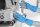 Arbeitshandschuhe - 10 Paar Nitrex 645 - blau - Gr. XS - XL - Latexhandschuhe