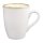 6 Olympia Kiln Kaffeebecher Kreideweiß | 34cl | Porzellan | Tassen