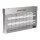 Eazyzap Fliegenvernichter - Gebürsteter Edelstahl - LED 14W - 31.3x 51.5x 10.6cm