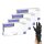 MaiMed Hybrid PF - 1000 Einmalhandschuhe - schwarz - Gr. S - XL - Einweghandschuhe