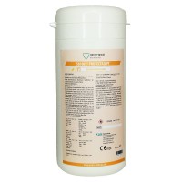 Nitras Medical Protectasept | 12 Nachfüllpacks Desinfektionstücher | lemon