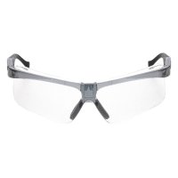 Nitras Vision Protect PREMIUM | 12 Schutzbrillen | schwarz | Kunststoff