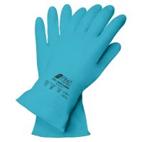 Nitras Cleaner 12 Paar Latexhandschuhe | gelb oder blau | Gr. 7 - 10