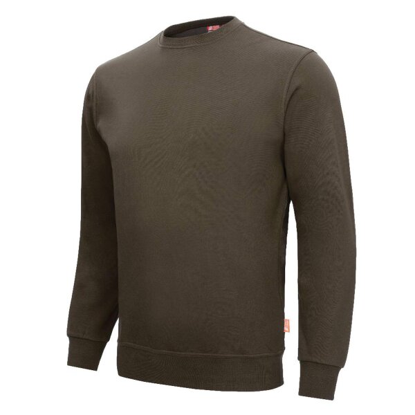 Nitras Motion Tex Light Pullover | Gr. XS - 6XL | Arbeitspullover | braun