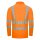 Nitras Motion Tex VIZ Warnschutz-Langarm-Poloshirt | Gr. XL | orange