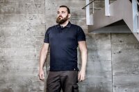 Nitras Motion Tex Light Poloshirt | Gr. XS - 6XL | 100% Baumwolle | marineblau